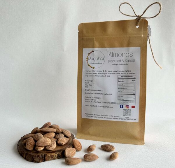 Almonds (roasted & salted) - Image 2