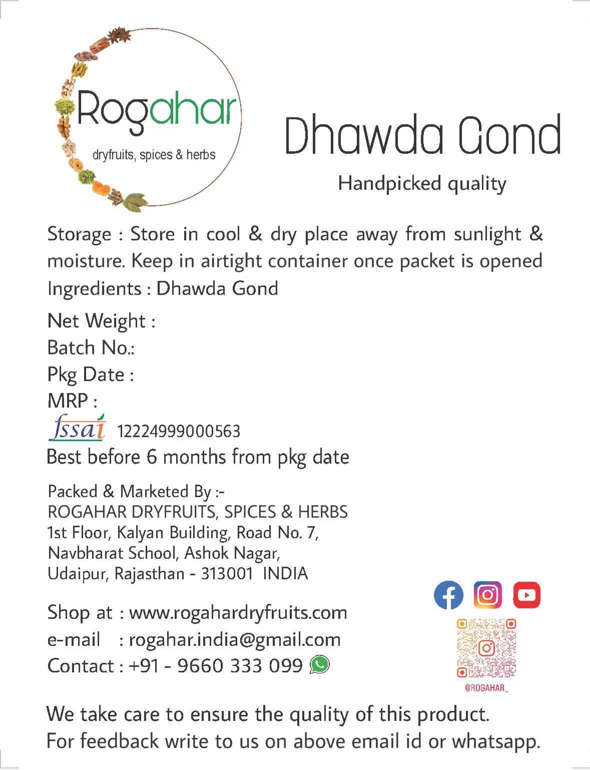 Gond Dhawda (Dali)