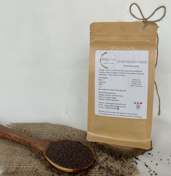 Brown Mustard Seeds | Rai - Image 2