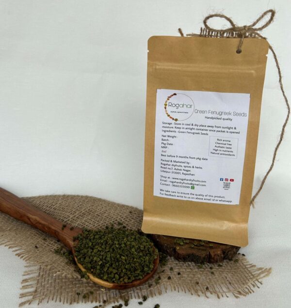 Green Fenugreek Seeds | Hari Methi - Image 2