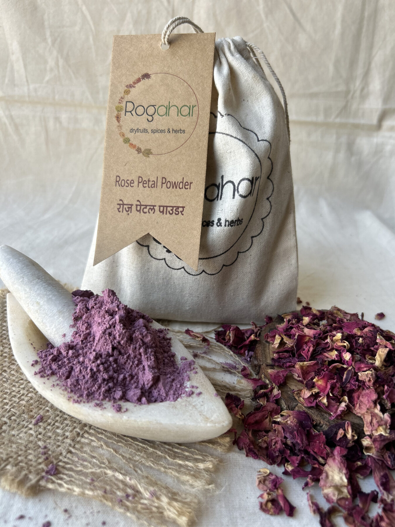 rose petal powder